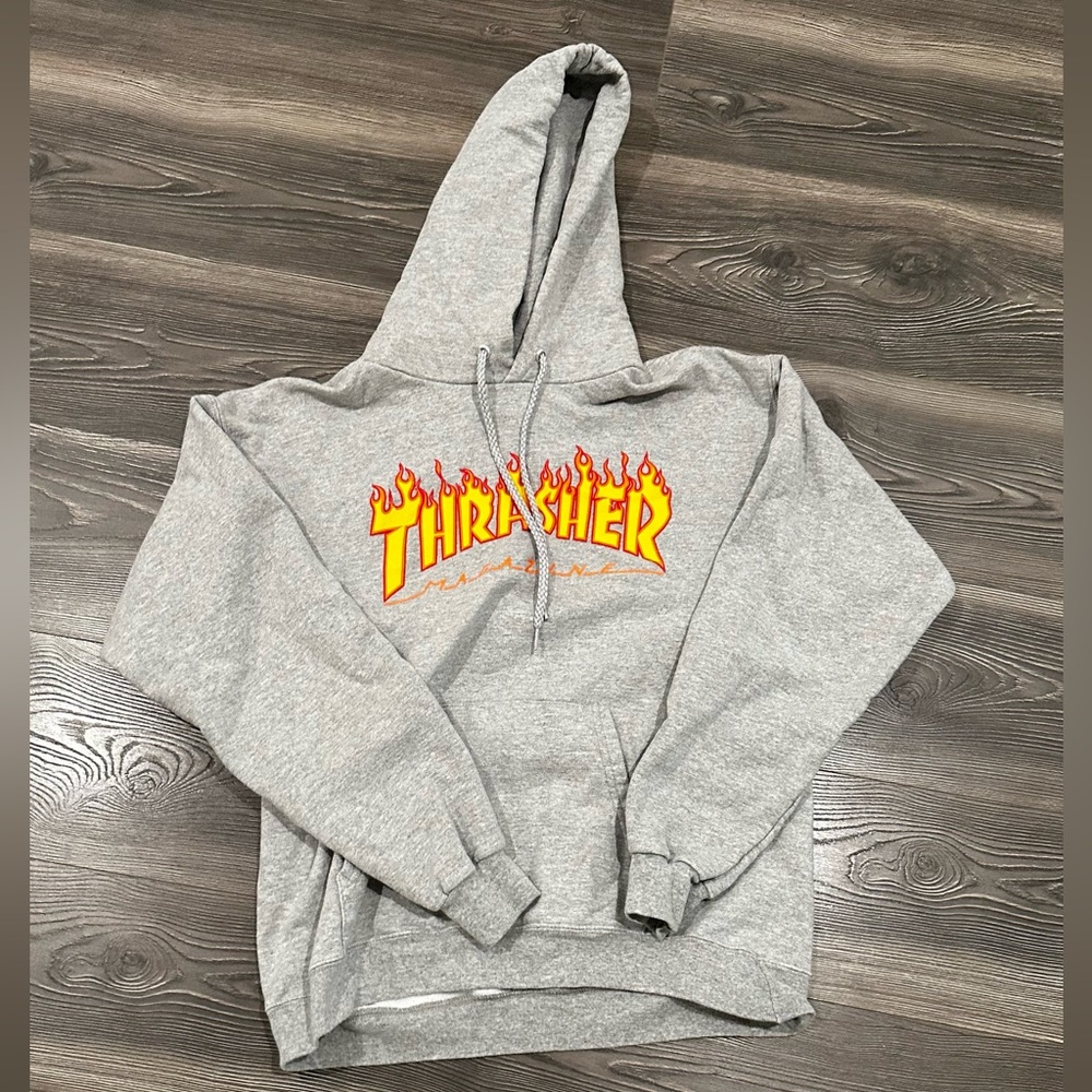 Thrasher Flame Hoodie